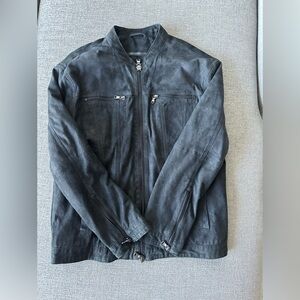 John Varvatos Goat Suede Jacket